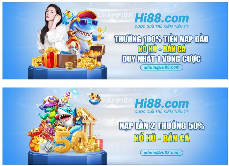 Các khuyến mãi nổ hũ tại HI88